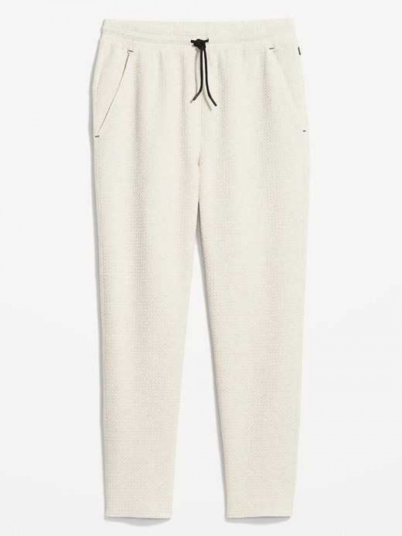 Old Navy Textured Dynamic Fleece Tapered Sweatpants Beige | LXM152603