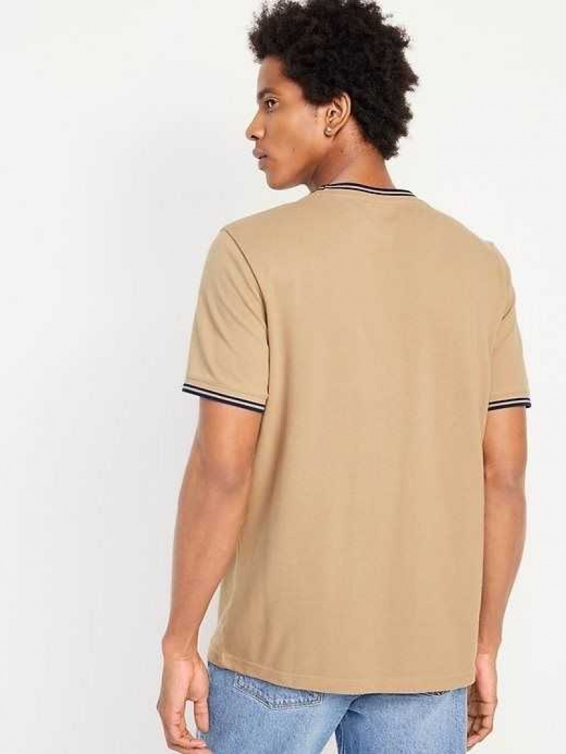 Old Navy Textured Pique T-Shirt Teakwood | ALV426935