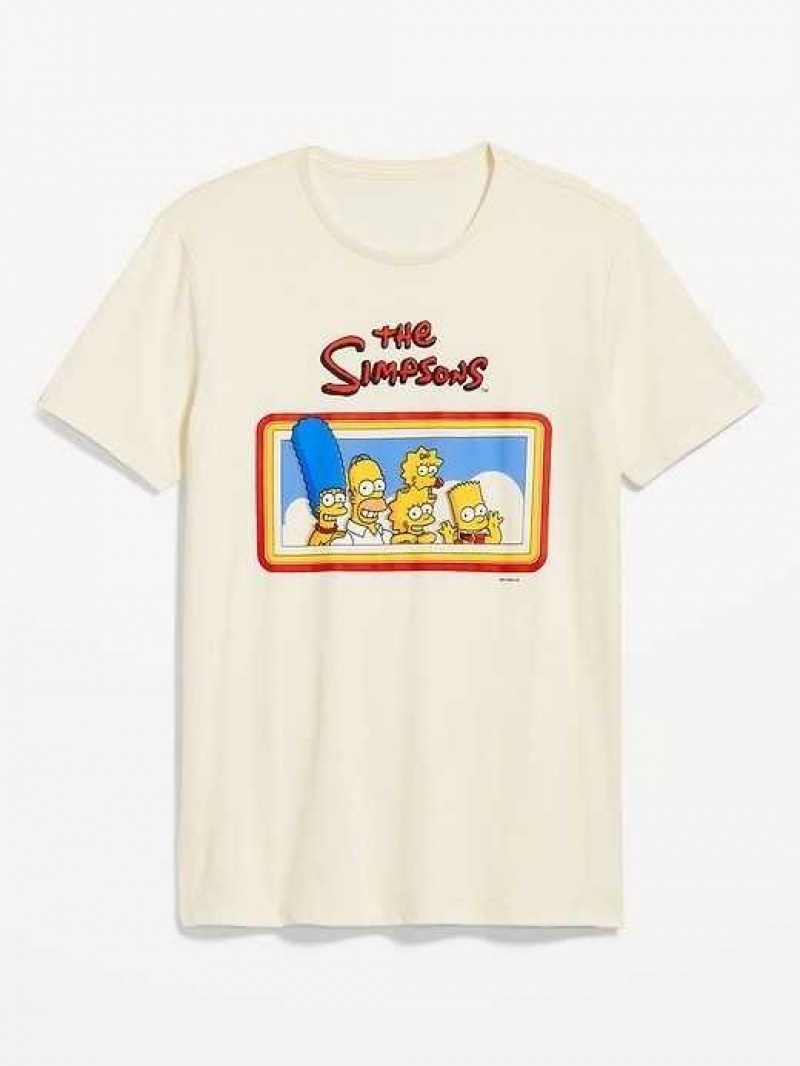 Old Navy The Simpsons Gender-Neutral T-Shirt Light Blue | VCF458910