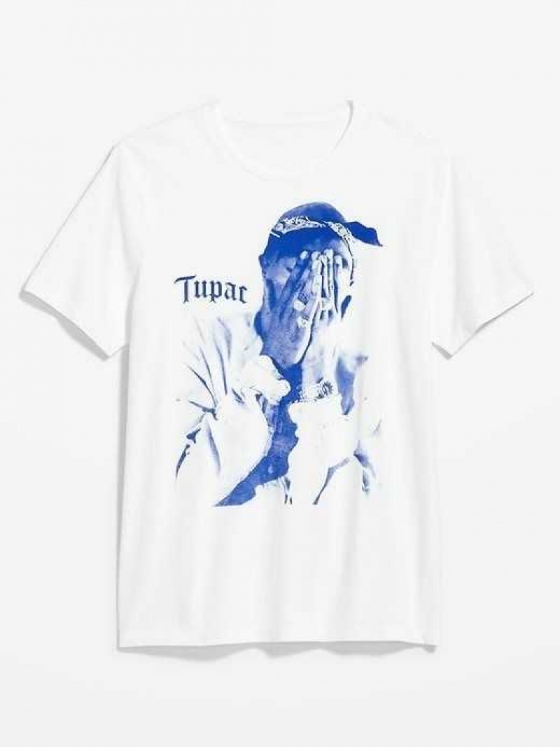 Old Navy Tupac Gender-Neutral T-Shirt Calla Lilies | EUP235478