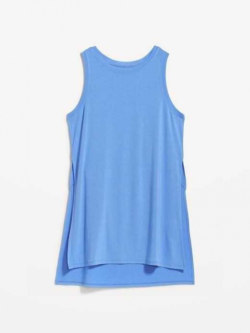 Old Navy UltraLite All-Day Sleeveless Tunic Blue | BEP908736