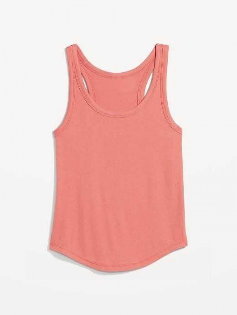 Old Navy UltraLite Rib-Knit Racerback Tank Top Aspen Summer | AEH627834