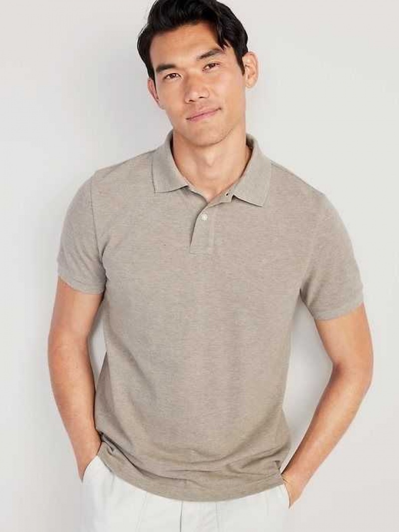 Old Navy Uniform Pique Polo Light Brown | ATM438250