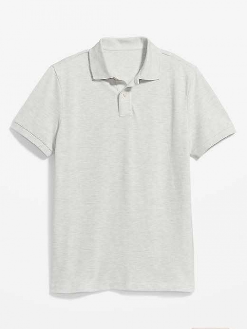 Old Navy Uniform Pique Polo White | JYU374850