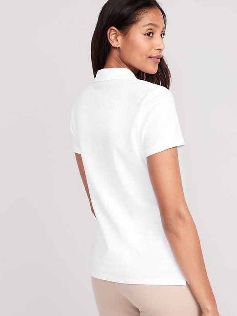 Old Navy Uniform Pique Polo White | NZO965247