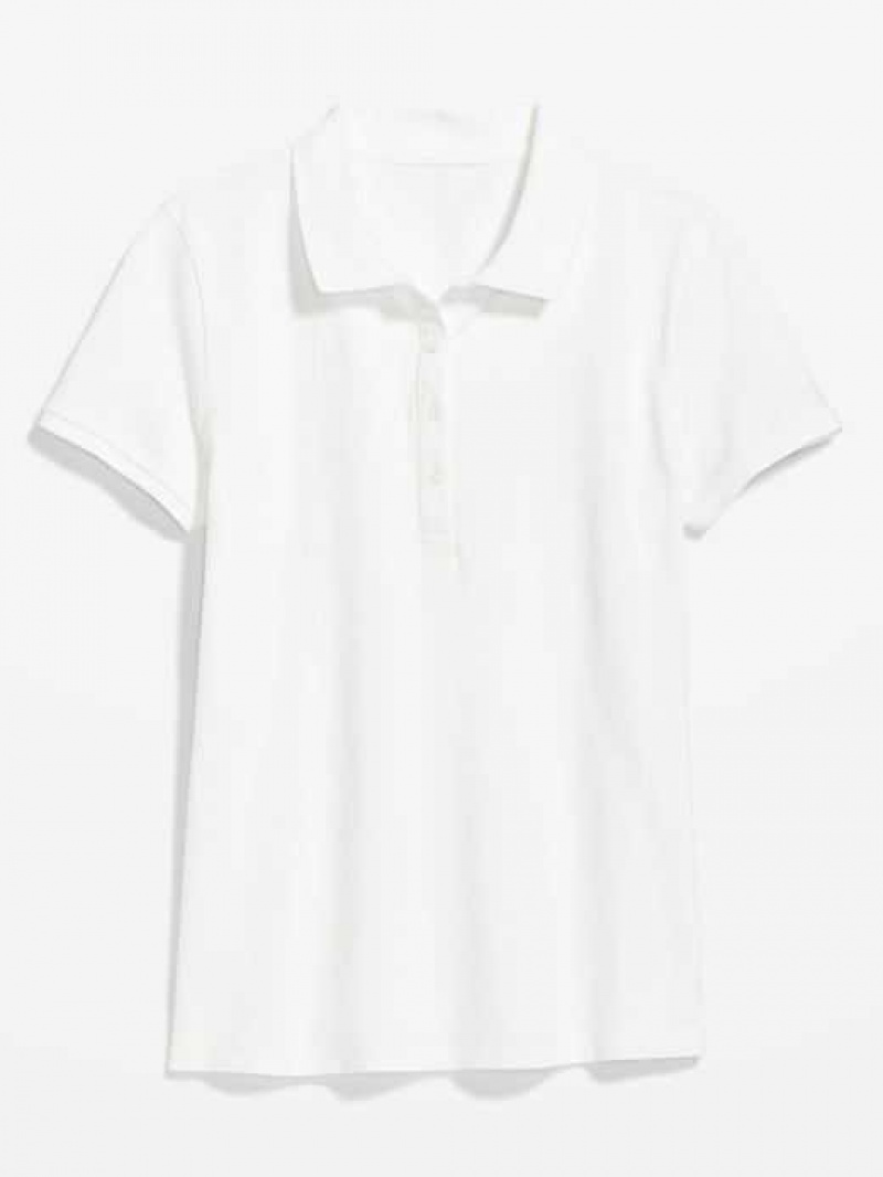 Old Navy Uniform Pique Polo White | NZO965247