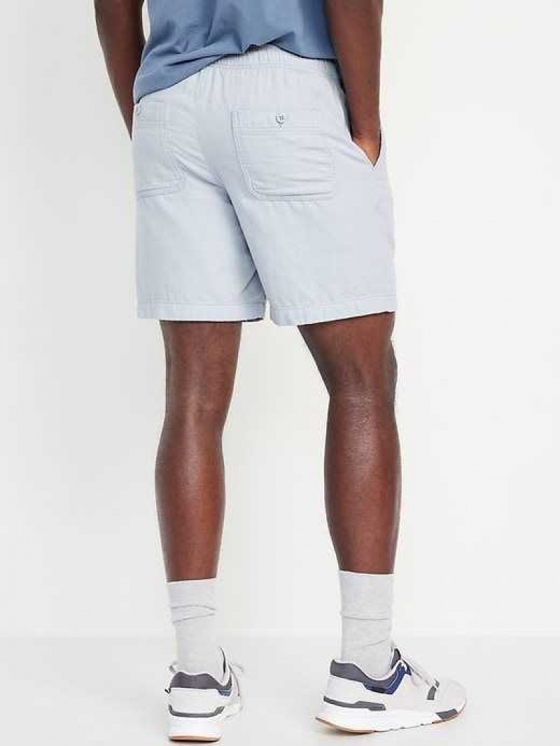 Old Navy Utility Jogger Shorts Blue Light Blue | KWS654789