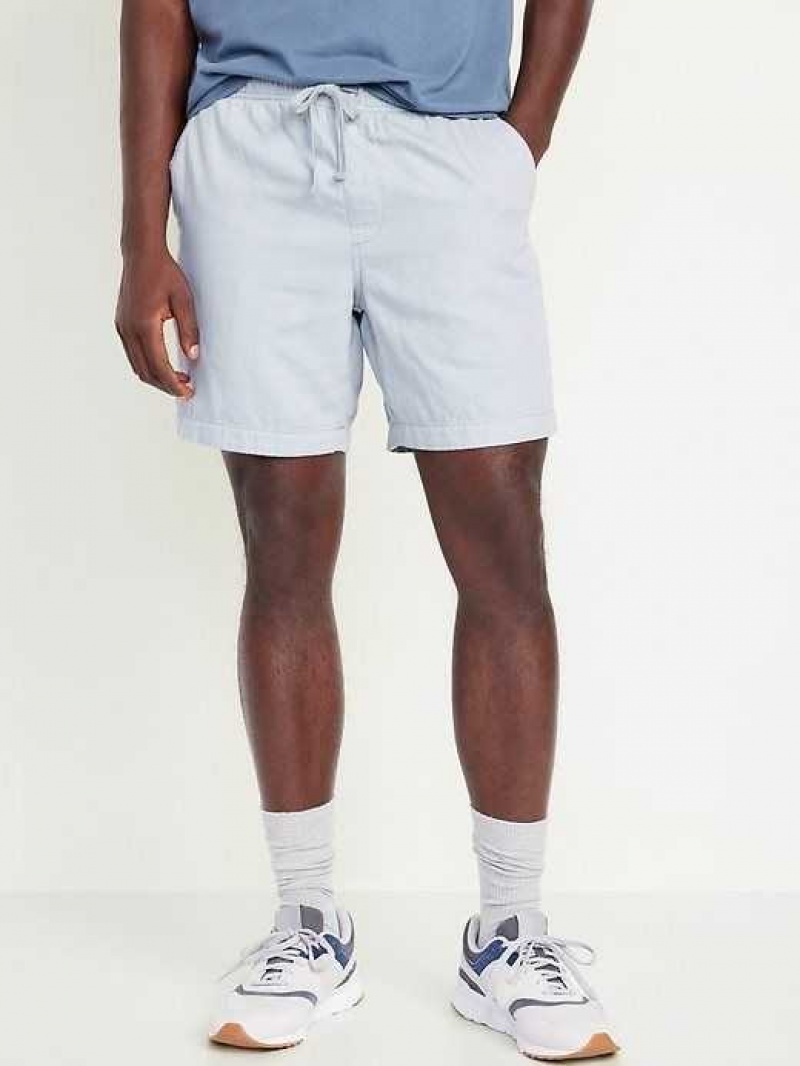 Old Navy Utility Jogger Shorts Blue Light Blue | KWS654789