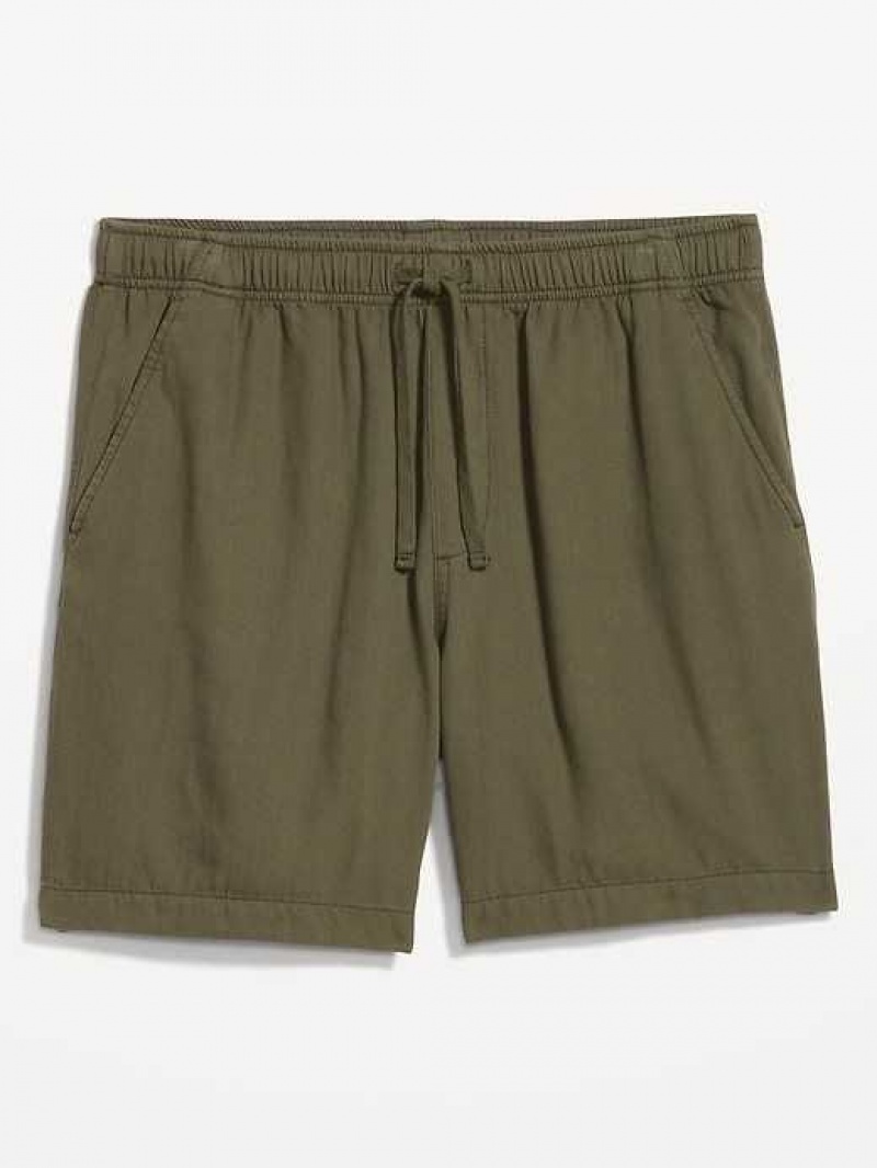 Old Navy Utility Jogger Shorts Green | EIX954316