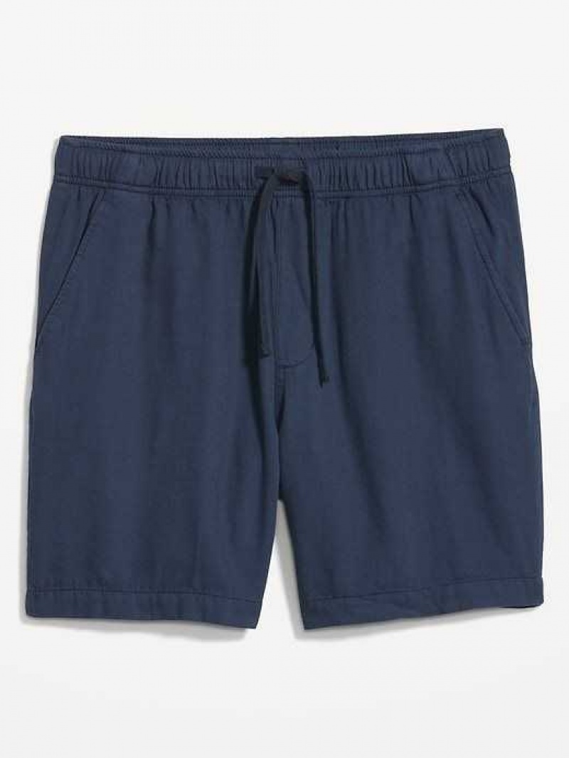 Old Navy Utility Jogger Shorts Navy | LDW095326