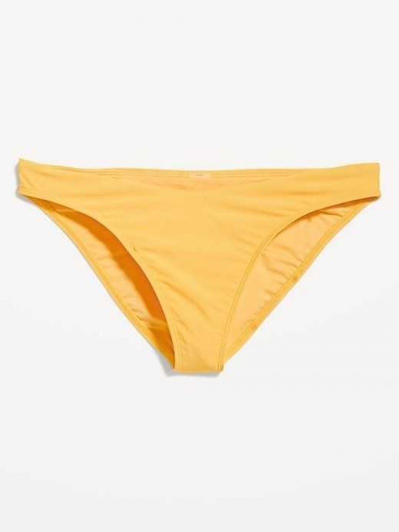 Old Navy V-Front French-Cut Bikini Swim Bottoms Canary | ZWG358614