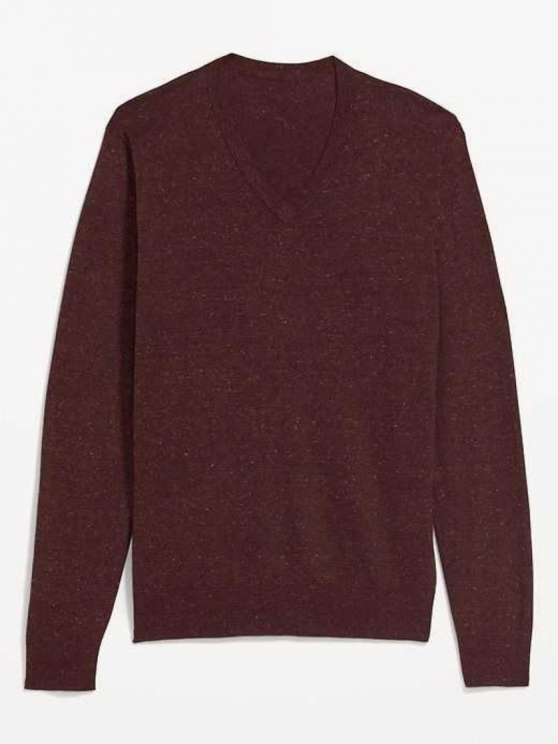 Old Navy V-Neck Sweater Brown | TOZ986542