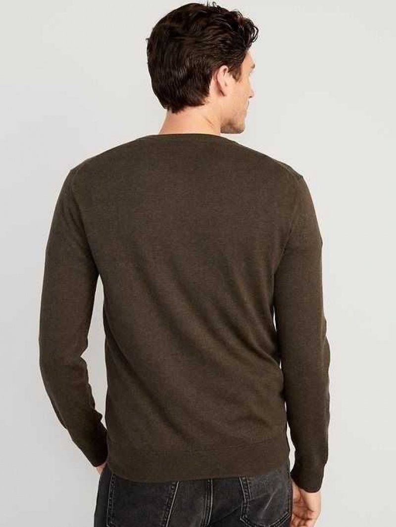 Old Navy V-Neck Sweater Brown | UJO461273