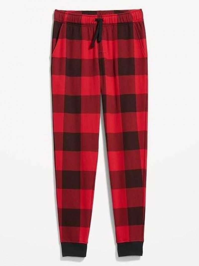 Old Navy Waffle-Knit Jogger Pajama Pants Red | NYJ317925