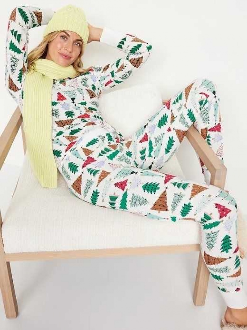 Old Navy Waffle-Knit Pajama Leggings O Christmas Tree | KRN231654