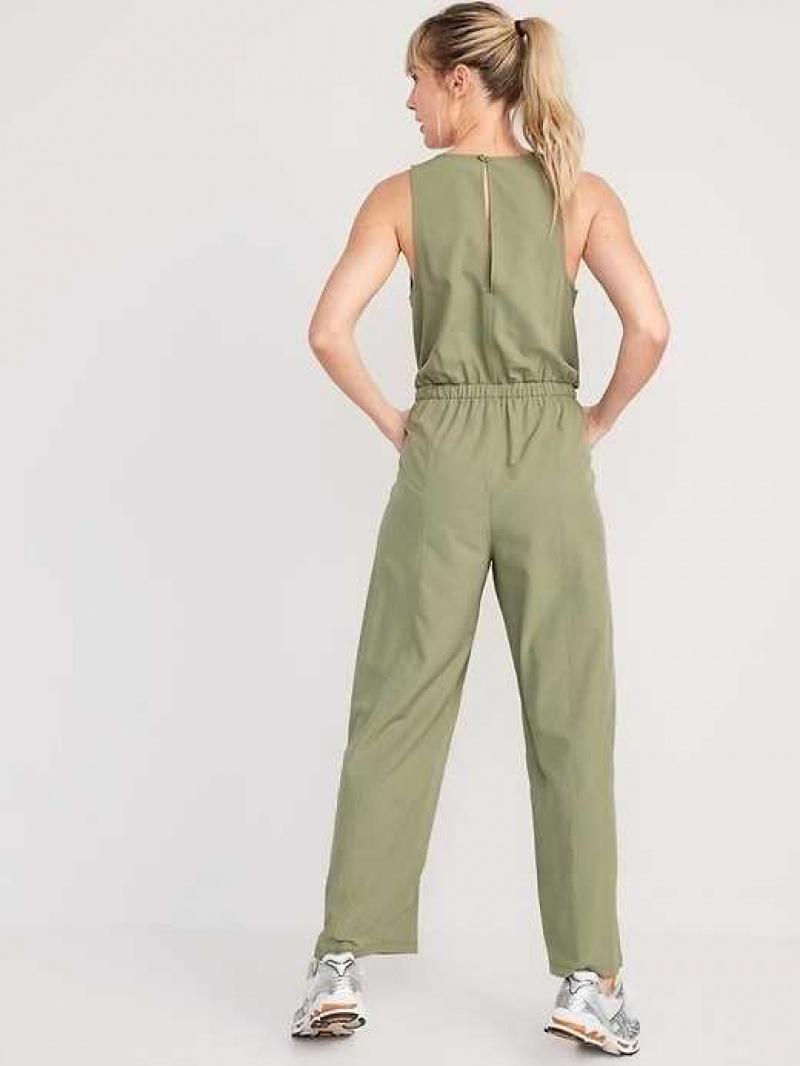 Old Navy Waist-Defined StretchTech Jumpsuit Bare Ground | DHS182439