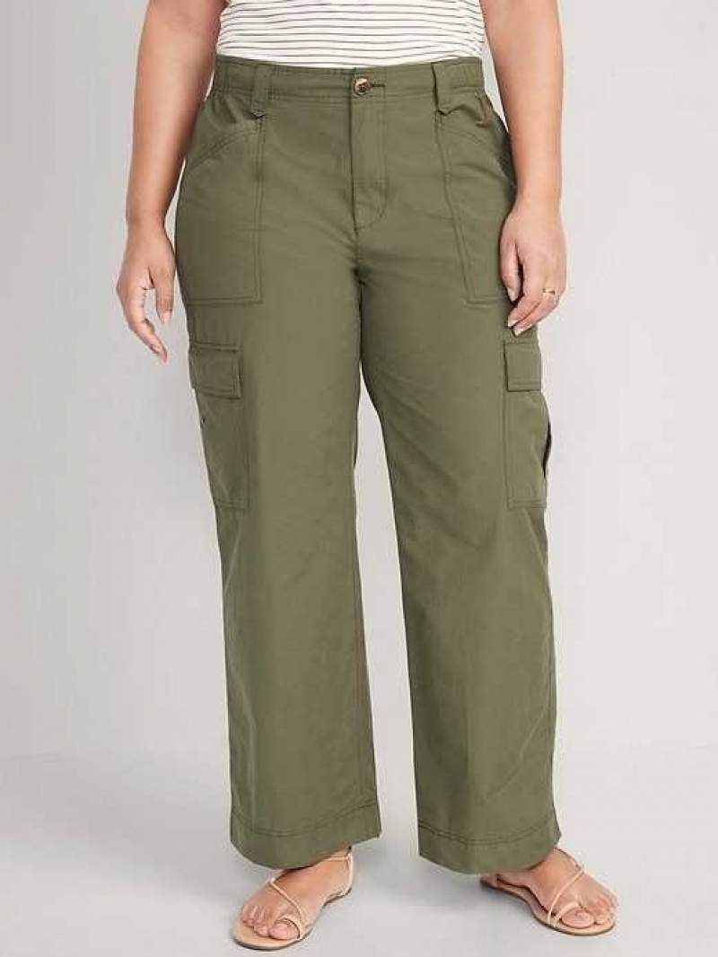 Old Navy Wide-Leg Cargo Pants Alpine Tundra | FKL437510