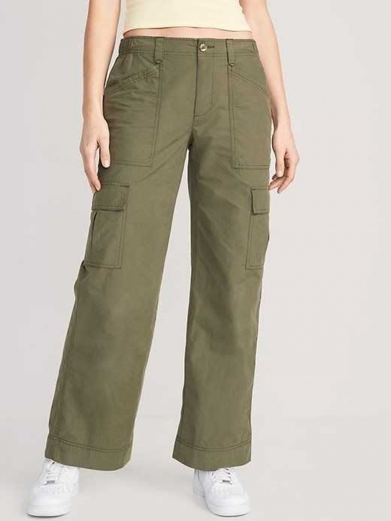 Old Navy Wide-Leg Cargo Pants Alpine Tundra | FKL437510