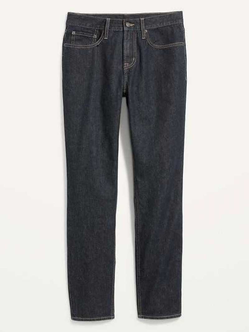 Old Navy Wow Athletic Taper Non-Stretch Jeans Dark Wash | KWG128569