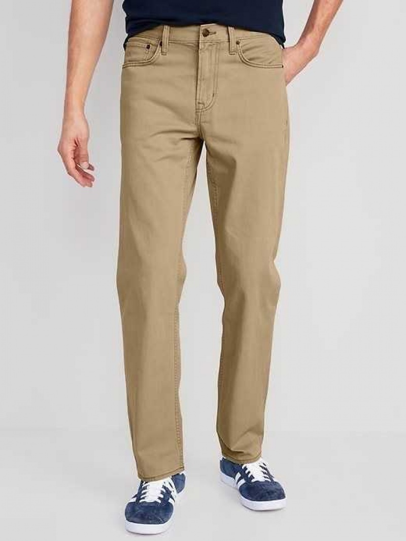 Old Navy Wow Loose Twill Five-Pocket Pants Khaki | KLI958062